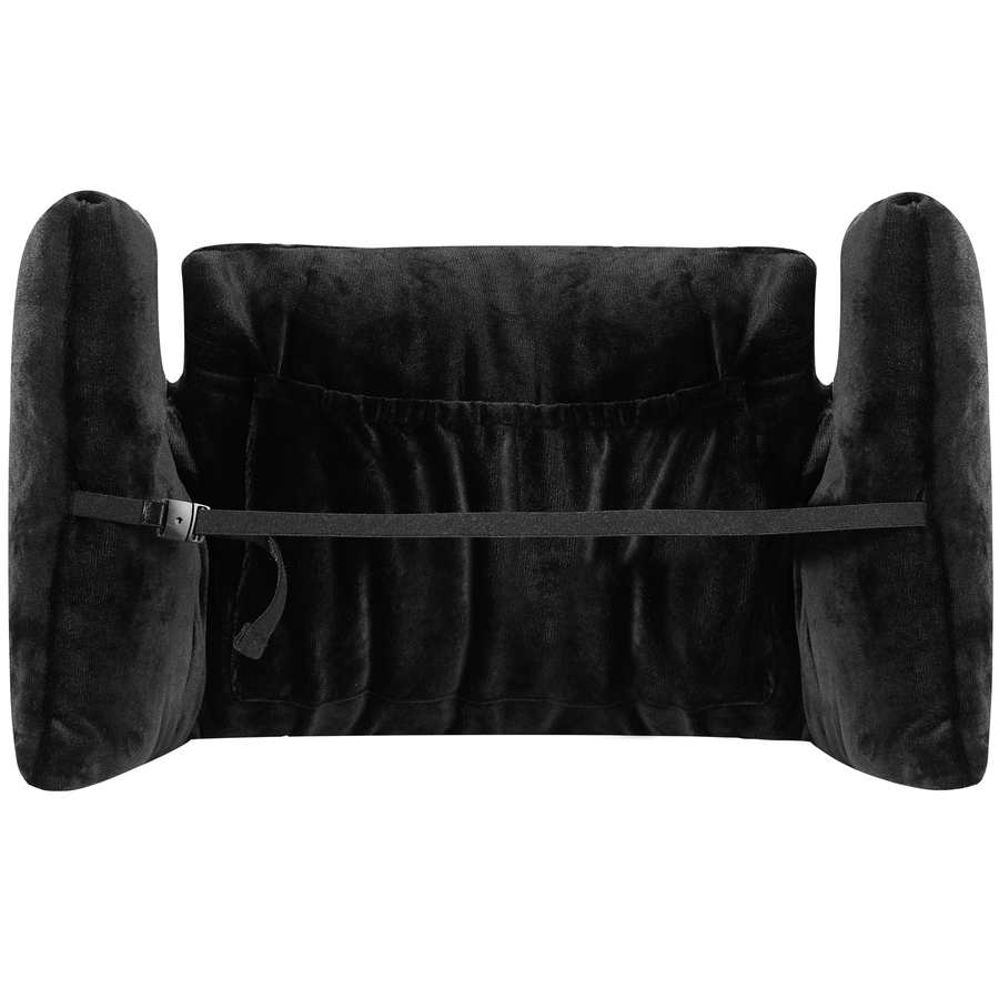 Cheer Collection Post Mastectomy Pillow - Post Surgery Chest Protection Pillow: Black