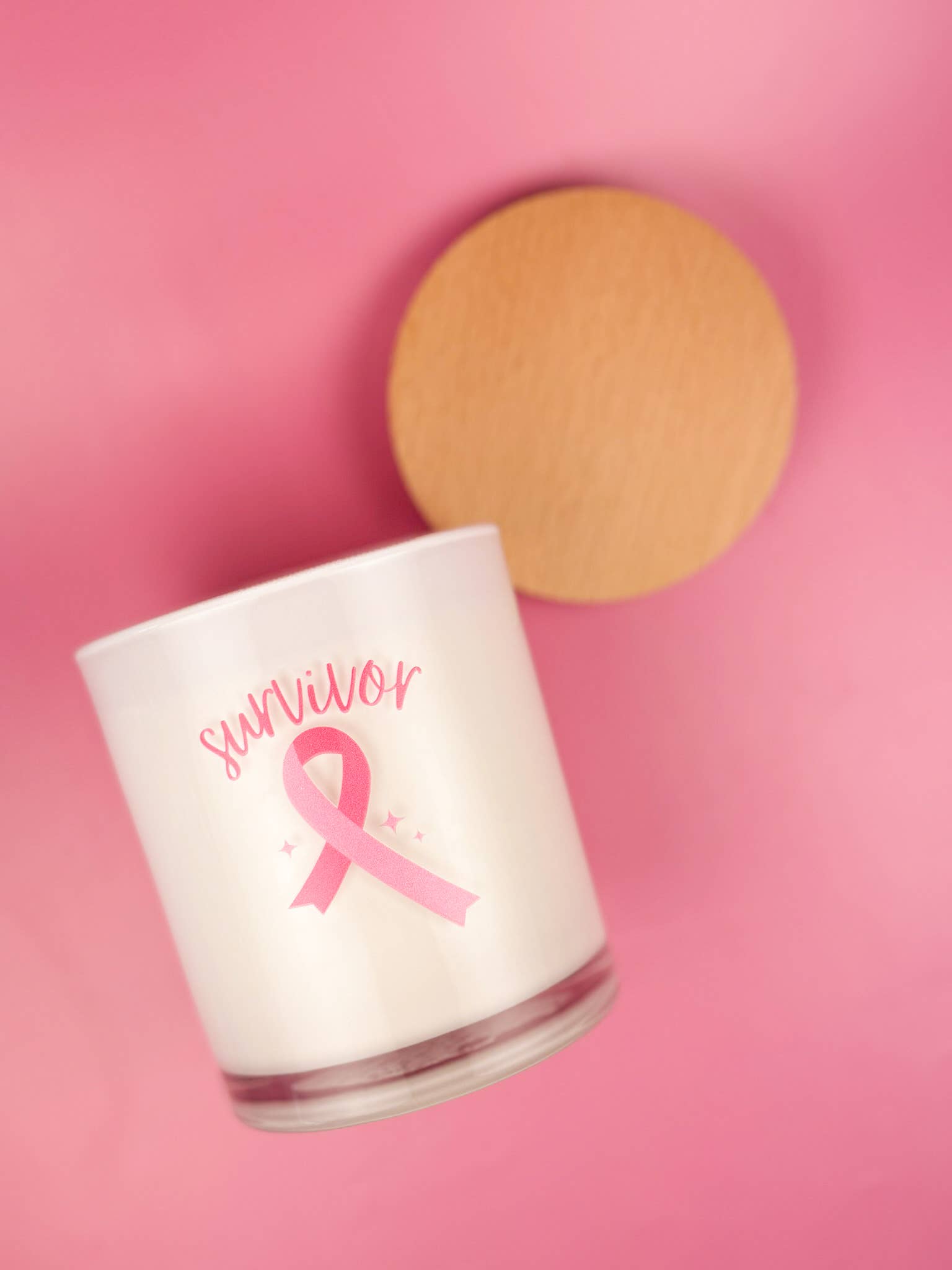 Survivor- Breast Cancer Soy Candle: Cranberry Chutney