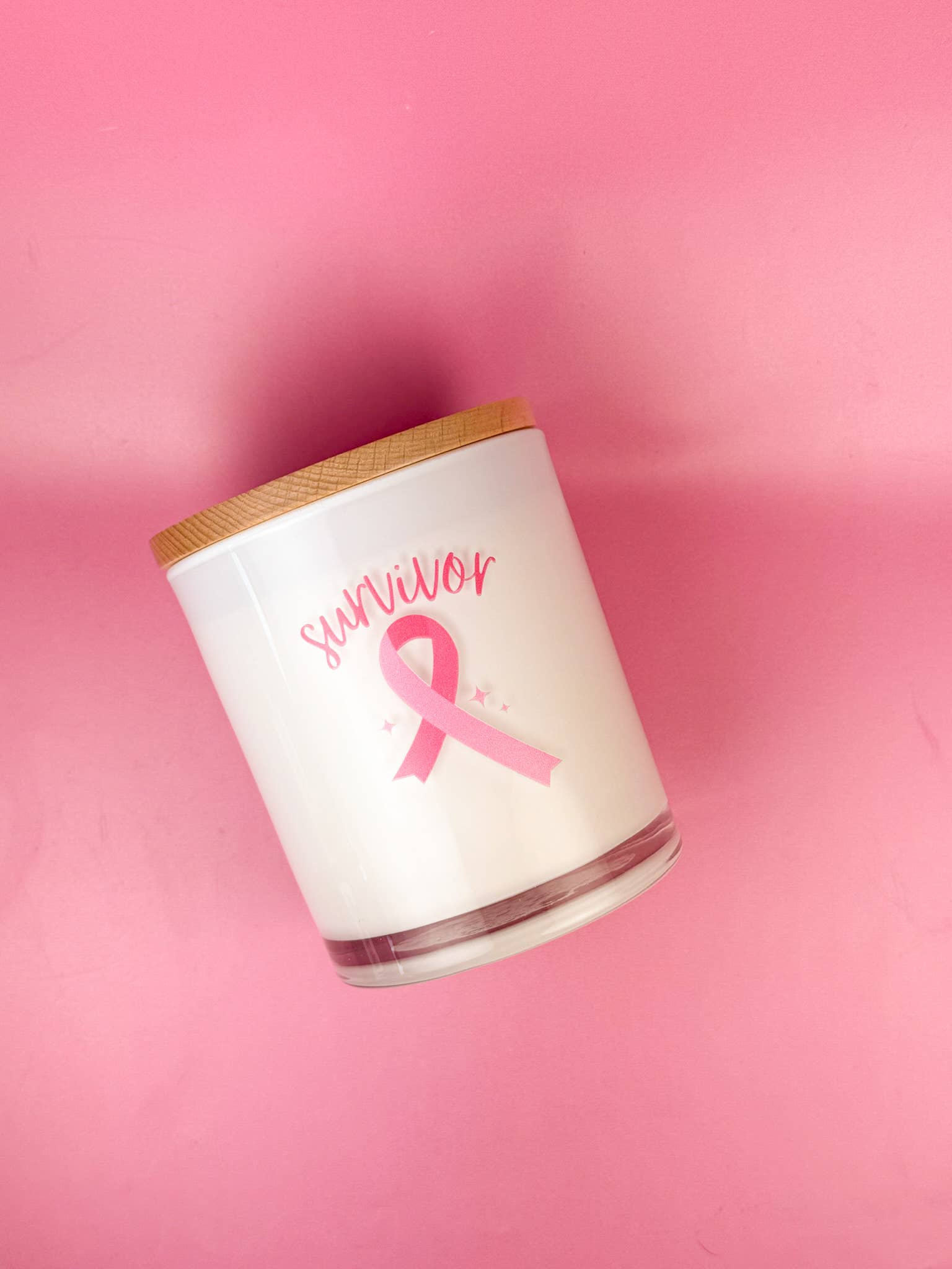 Survivor- Breast Cancer Soy Candle: Cranberry Chutney
