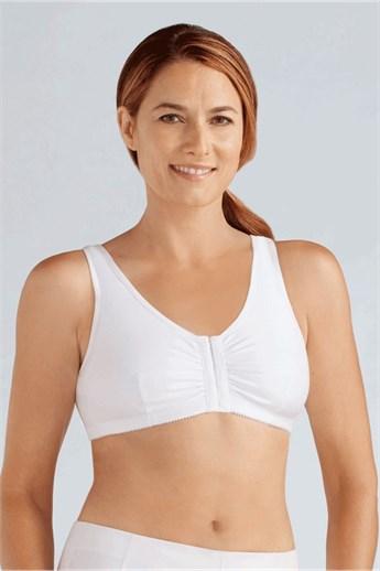 Classique 800 Post Mastectomy Fashion Bra - White - Extra Large 