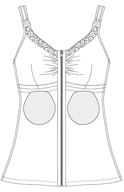 What is a Post Mastectomy/Lumpectomy Camisole?