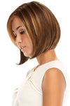Fresh and feisty from morning to night, this modern bob makes complete styling versatility a reality with a lace front and monofilament crown