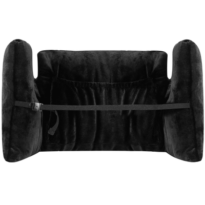 Cheer Collection Post Mastectomy Pillow - Post Surgery Chest Protection Pillow: Black