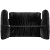 Cheer Collection Post Mastectomy Pillow - Post Surgery Chest Protection Pillow: Black
