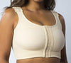 compression bras-The straps are wide, easy to adjust, and provide full support without causing discomfort on the shoulders or back. A front closure offers 3 levels of adjustment to adapt to every postoperative stage and individualized fit.