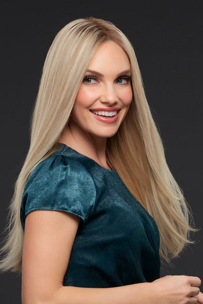 Description Details Care Features The most versatile human hair lace front wig, Blake has each strand of remy human hair hand tied to a 100% hand tied stretch cap to create long layers of luxury and limitless styling possibilities. Available in average and petite cap sizes,